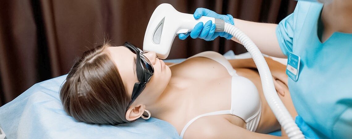 лазерная эпиляция лица