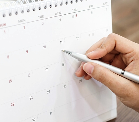 рекомендованный график